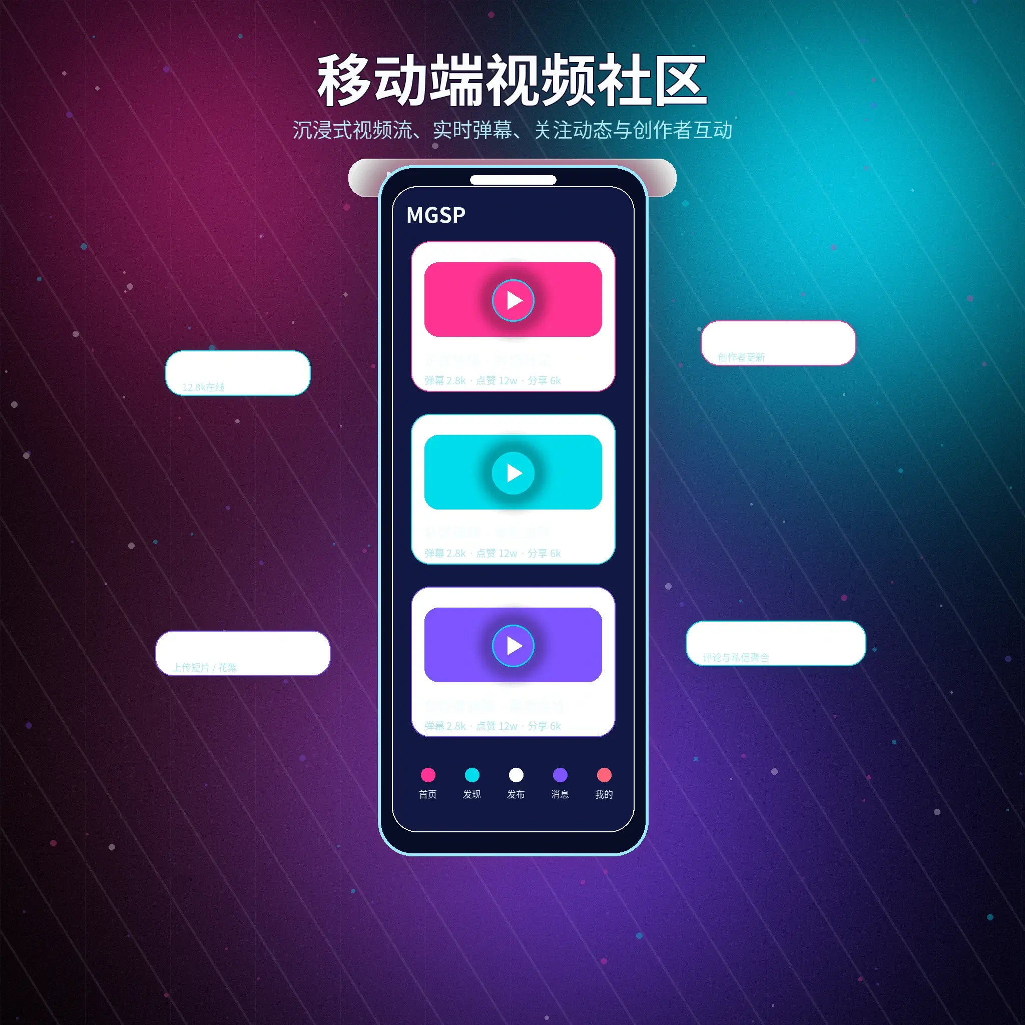 蘑菇视频移动端内容体验